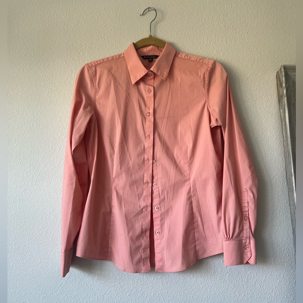 🍑BROOKS BROTHERS 🍑BUTTON-DOWN SHIRT 🍑 WOMENS DRESS SHIRT